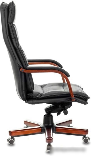 Кресло Бюрократ T-9927WALNUT (черный)