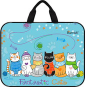 Папка-портфель Darvish Fantastic cats DV-14013-8