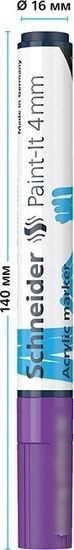 Маркер художественный Schneider Paint-It 320 120208 (фиолетовый)
