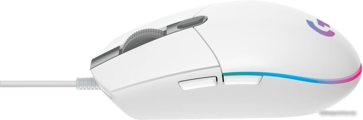 Игровая мышь Logitech G102 Lightsync (белый)
