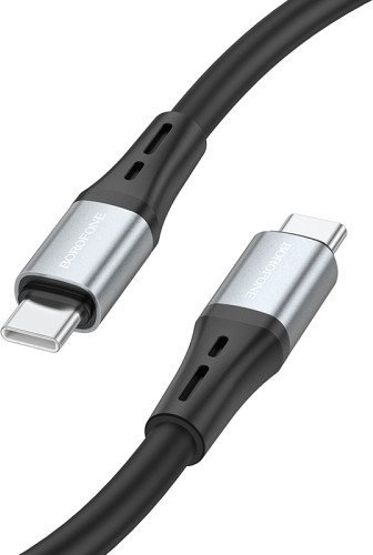 Кабель Borofone BX88 USB Type-С - USB - Type-C (1 м, черный)