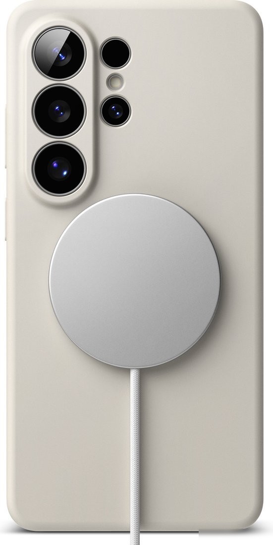 Чехол для телефона Ringke Silicone Magnetic для Galaxy S26 Ultra (Stone)