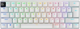 Клавиатура Logitech G Pro X 60 Lightspeed GL Tactile 920-011934 (белый, нет кириллицы)