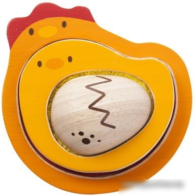 Рамка-вкладыш Plan Toys Chicken Puzzle 5673