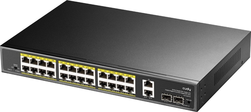 Неуправляемый коммутатор Cudy GS1026PS2 1.0