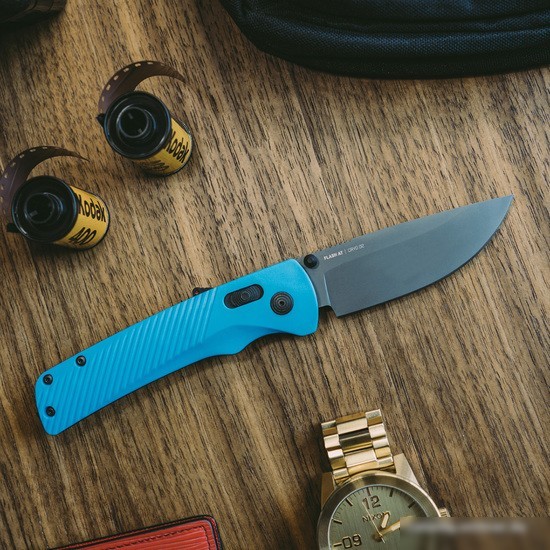Складной нож SOG Flash Mk3 Civic Cyan