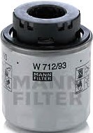 Масляный фильтр MANN-filter W712/93