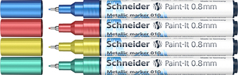 Набор маркеров Schneider Paint-It 010 ML01011502 (4 цвета)