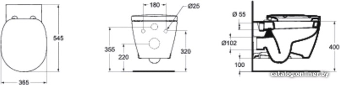 Унитаз Ideal Standard Connect E803501