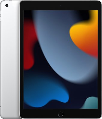 Планшет Apple iPad 10.2" 2021 64GB LTE MK493 (серебристый)