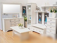 Шкаф распашной Black Red White Kentaki S320-REG1D1S (белый/белый)