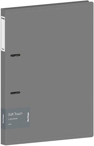 Папка-регистратор Berlingo Soft Touch RB4_2D985 (серый)