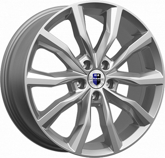 Литые диски K&K Портер 18x7.5" 5x114.3мм DIA 66.1мм ET 45мм Дарк платинум