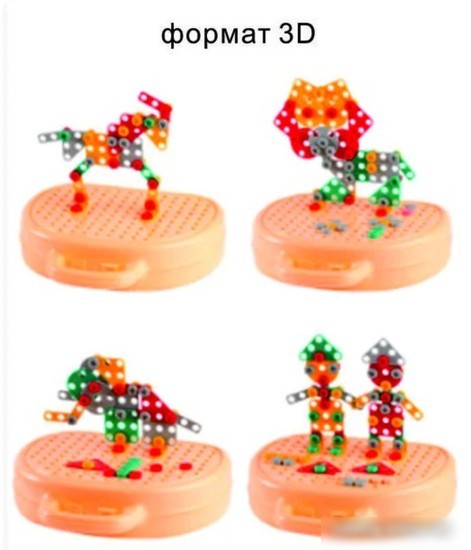 Конструктор/игрушка-конструктор Top Goods Ящик с инструментами 533-6А