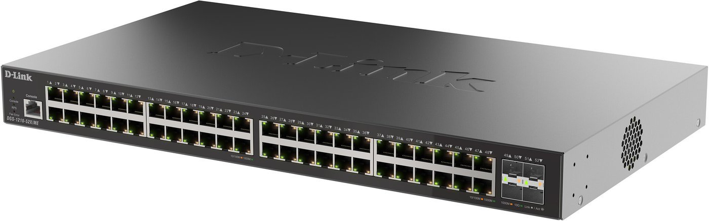 Управляемый коммутатор 2-го уровня D-Link DGS-1210-52X/ME/C1A
