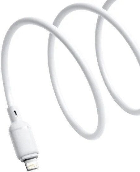 Кабель Baseus Silky Series Fast Charging Cable USB Type-A - Lightning (1 м, белый)
