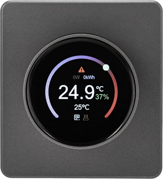 Терморегулятор Kranz Round Wi-Fi KR-78-0728-2 (титан)