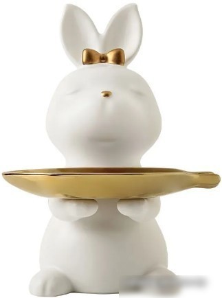 Статуэтка Merry Bear Home Decor Белый Кролик 30001508 Статуэтка Merry Bear Home Decor Белый Кролик 30001508