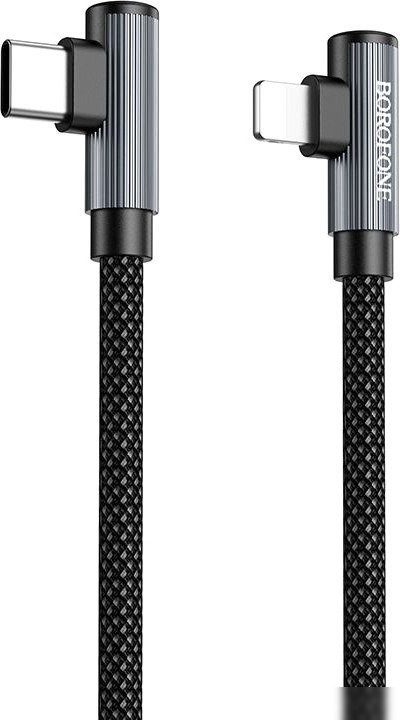 Кабель Borofone BU50 USB Type-C - Lightning (1 м, черный)