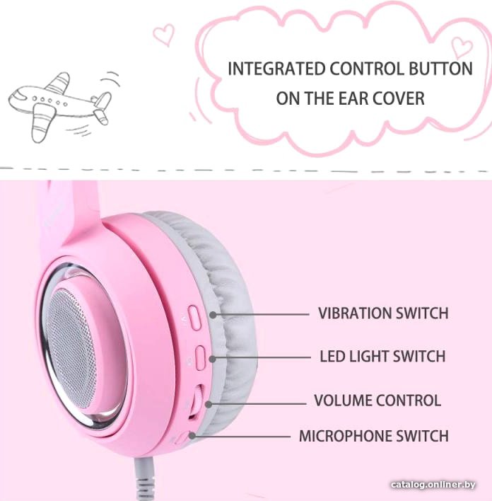 Наушники Somic G951 Pink