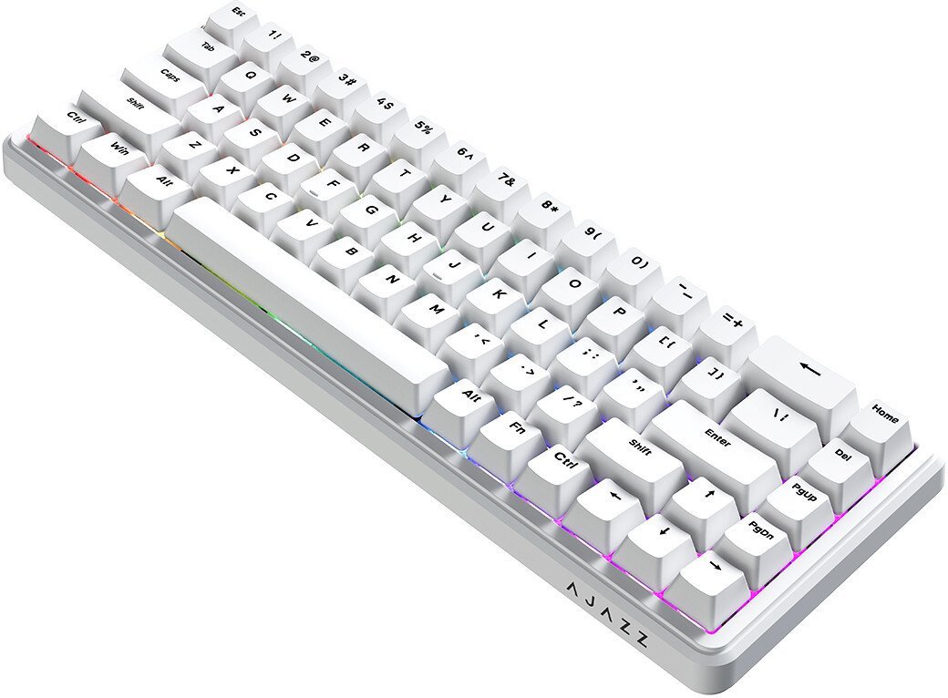Клавиатура Ajazz AK680 Max (8+1K) (белый)