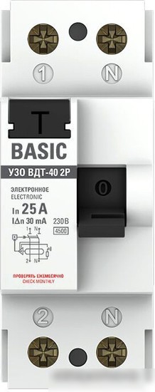 Устройство защитного отключения EKF Elcb-2-25-30e-sim