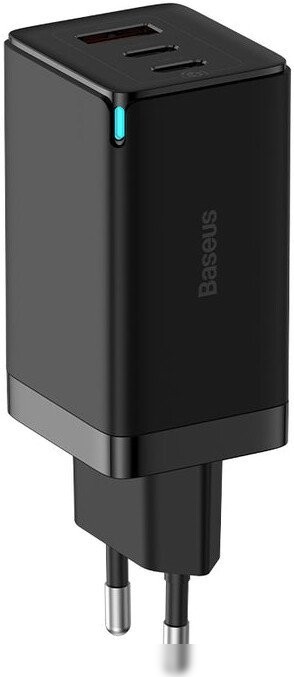 Сетевое зарядное Baseus Cube Pro 3 Ports Fast Charger 65W P10152301113-00 (черный)
