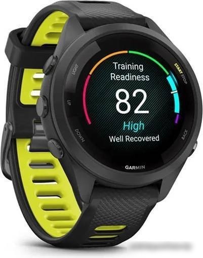 Умные часы Garmin Forerunner 265S (черный/желтый)