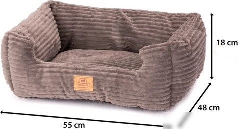 Лежак Ferplast Sweetie Corduroy 55 83885521 (коричневый)