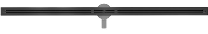 Трап/канал Mexen Flat 360 Super Slim Black 1751160