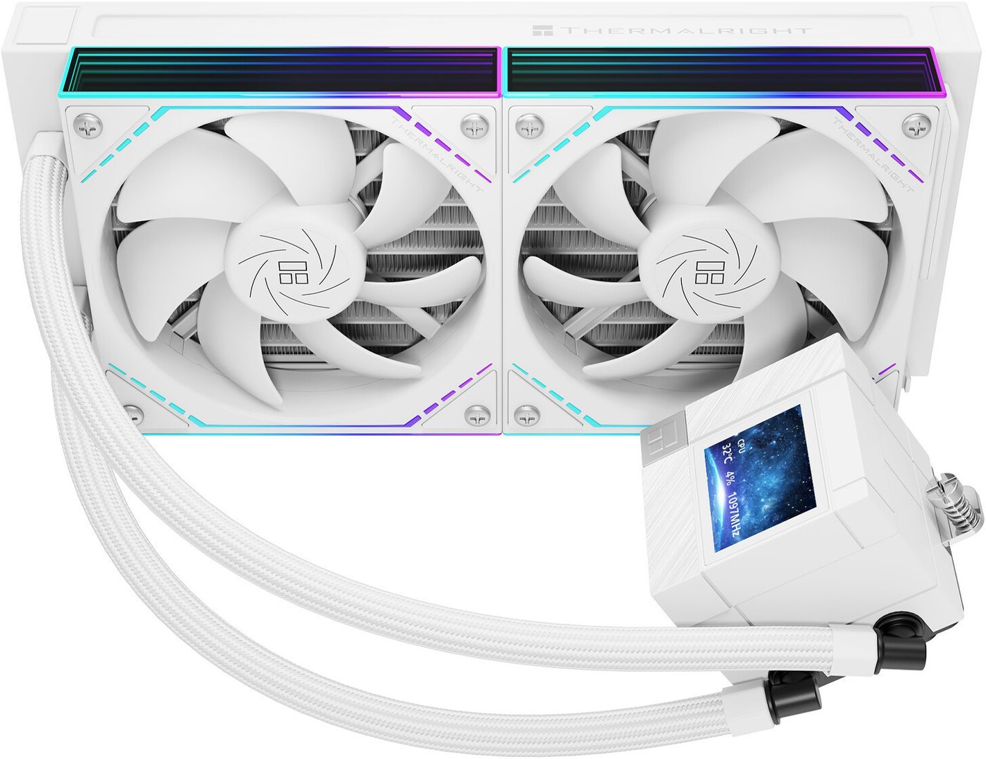 Система жидкостного охлаждения для процессора Thermalright Core Matrix 240 Vision ARGB (белый)