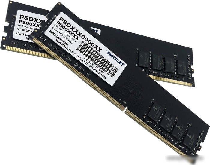 Оперативная память Patriot Signature Line 2x8GB DDR4 PC4-25600 PSD416G3200K