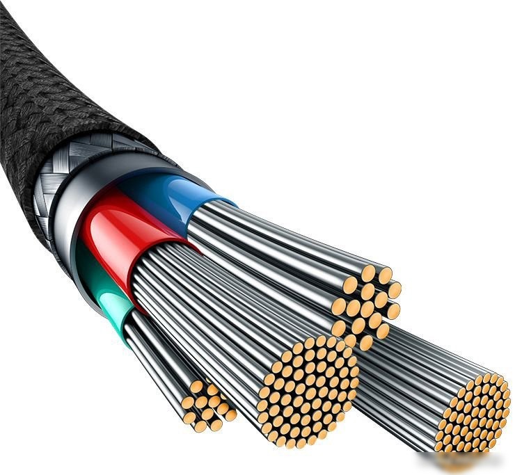 Кабель Baseus Unbreakable Series Fast Charging Data Cable 100W USB Type-A - USB Type-C (2 м, черный)