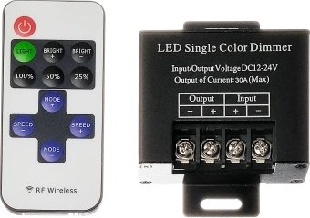 Диммер для одноцветных лент (без RGB) Byled CNS-MONO-1C30A-RF