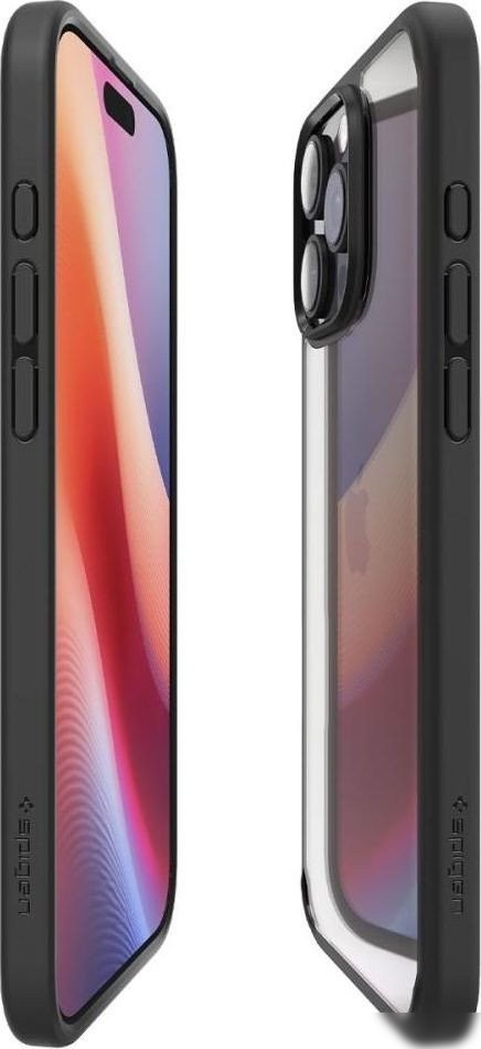 Чехол для телефона Spigen Ultra Hybrid для iPhone 16 Pro Max Matte Black