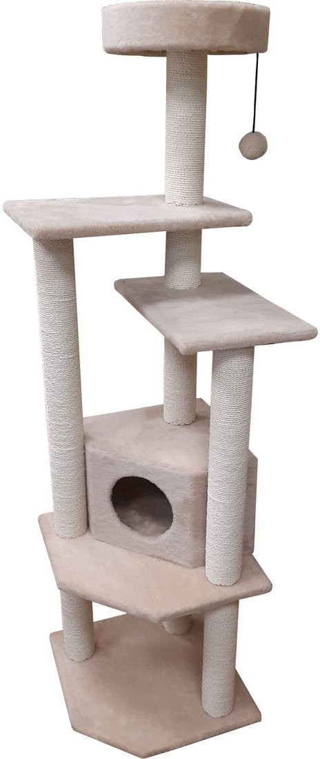 Комплекс Cat House Торнадо (хлопок бежевый)
