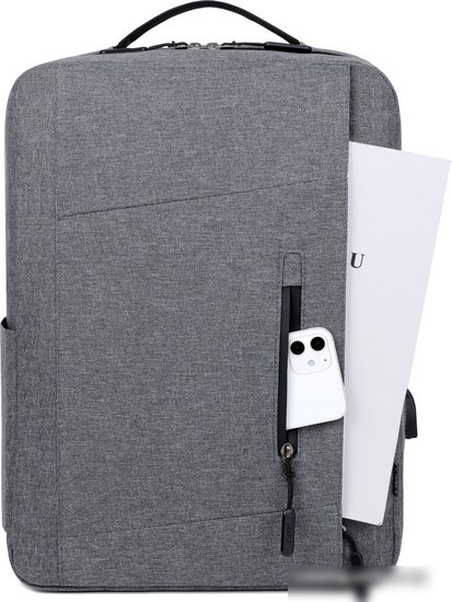 Городской рюкзак Miru Skinny 15.6 (серый)