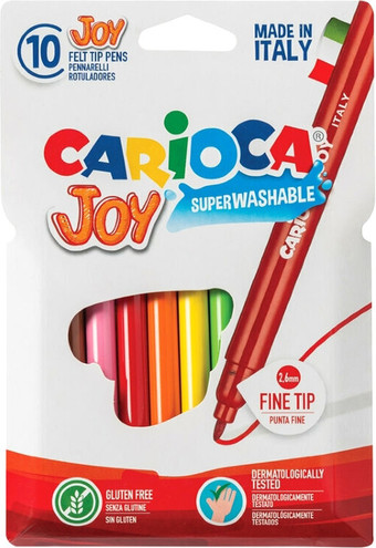 Фломастеры Carioca Джой 40528 (10шт)