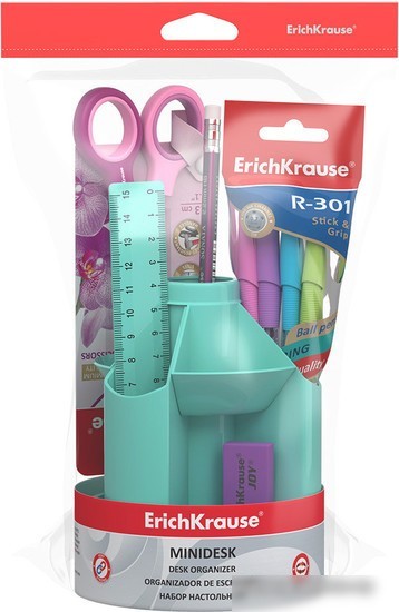 Органайзер настольный Erich Krause Mini Desk Pastel Mint 53690