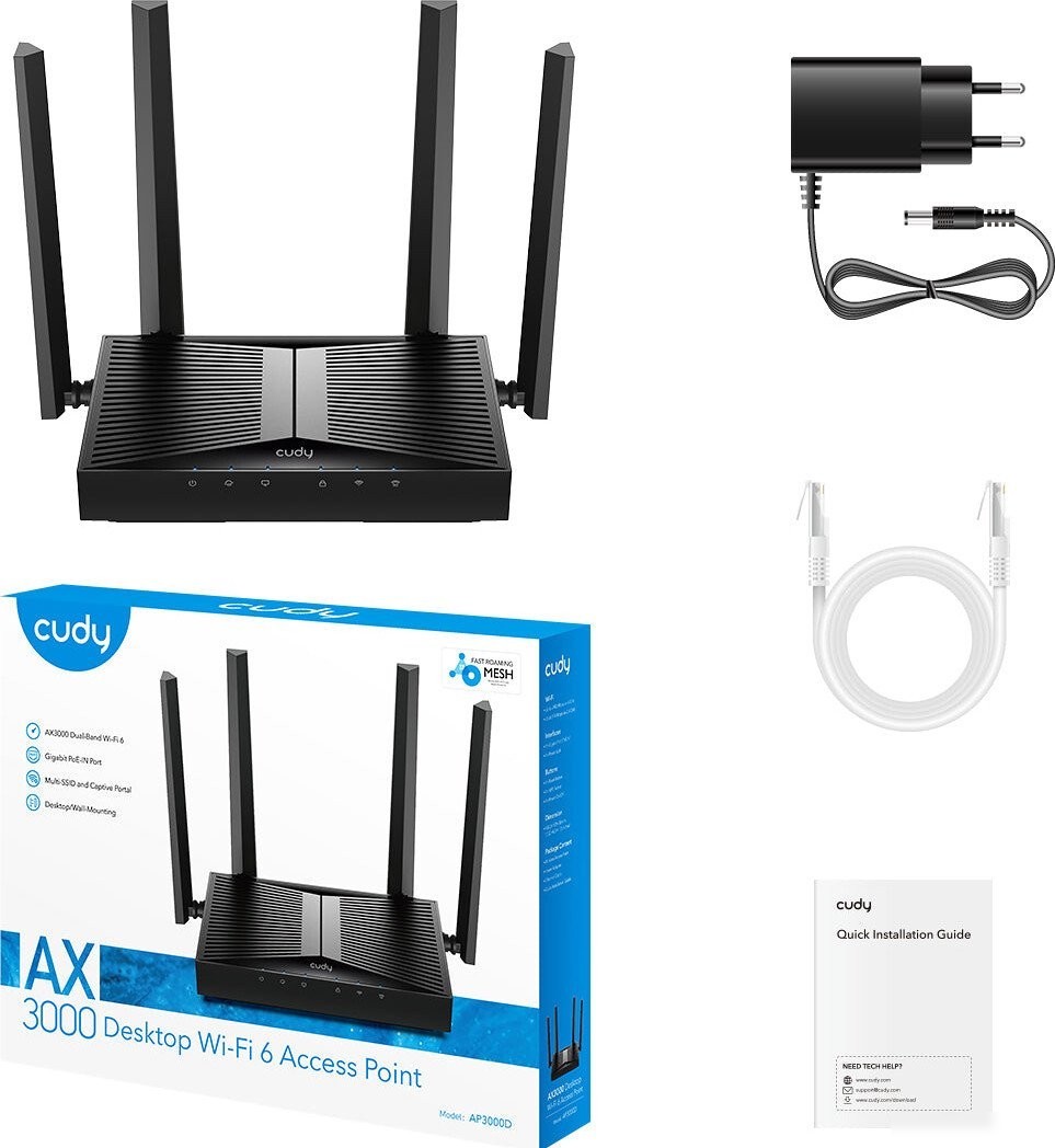 Точка доступа Cudy AP3000D 1.0