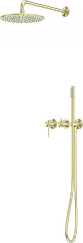 Душевая система Abber Wasser Kreis 316 AF8118BG (золото брашированное)