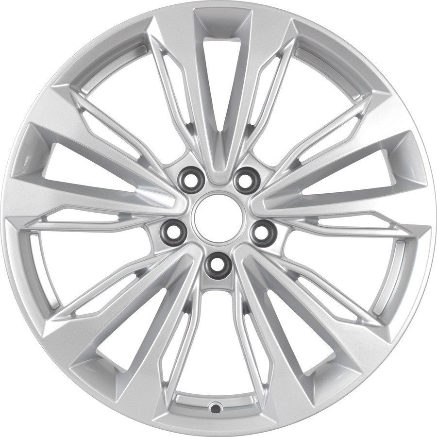 Литые диски KDW KD1830 18x7" 5x114.3мм DIA 67.1мм ET 45мм Silver Painted
