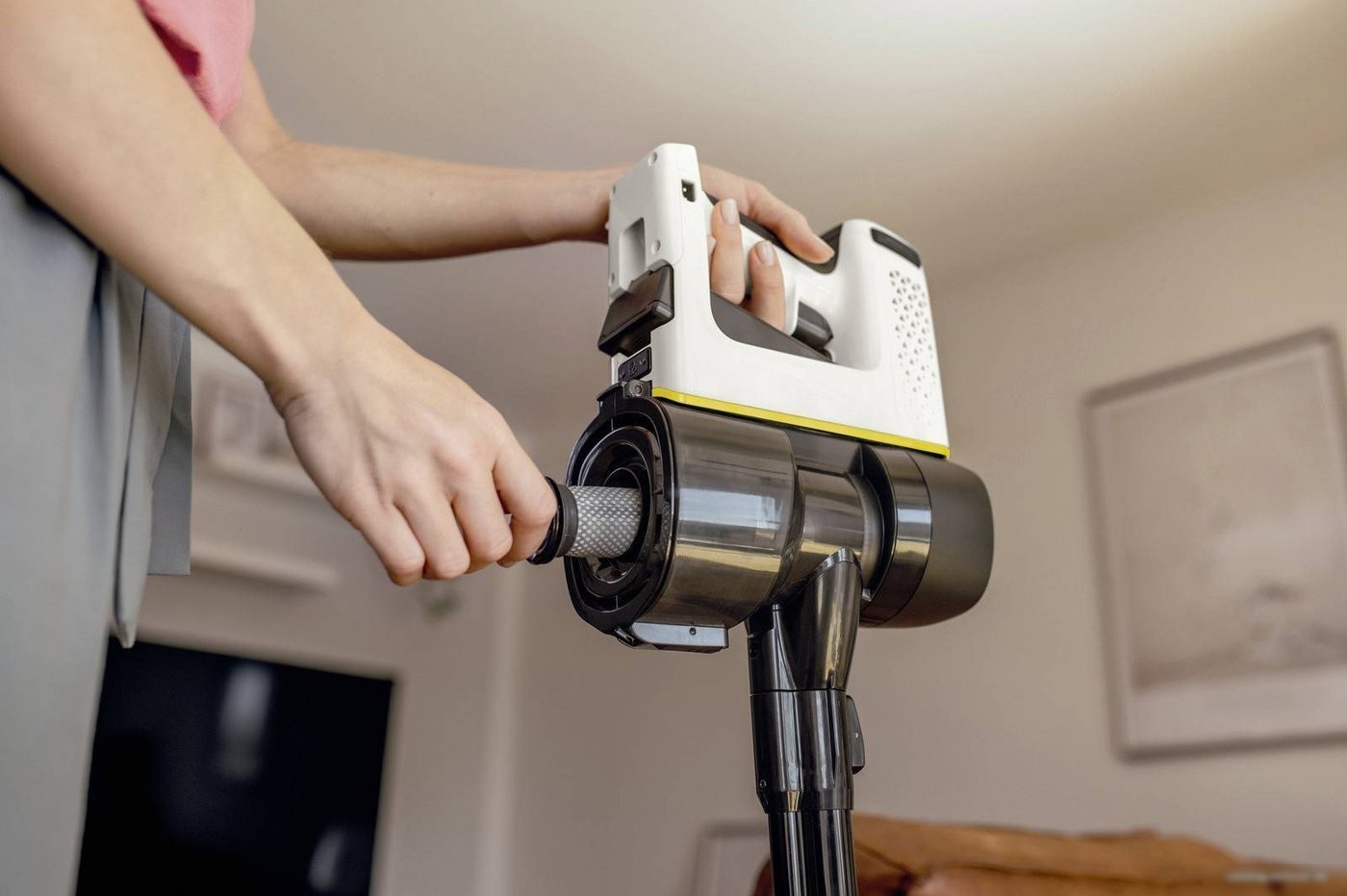 Пылесос Karcher VC 4 Cordless myHome Car 1.198-632.0