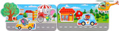 Развивающая игра Puzzle Time В городе 9347984 (24 эл)