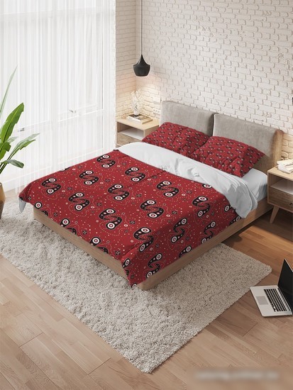 Постельное белье Ambesonne Узор восточный bls_33477_euro