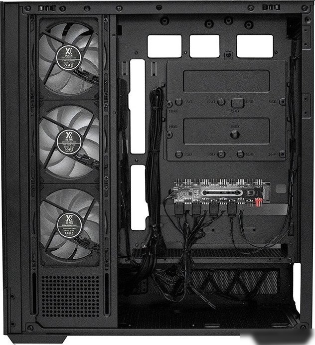 Корпус XASTRA Q700 4ARGB-C10-UC (черный)