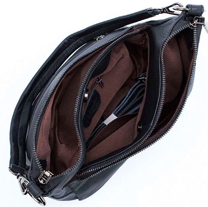 Женская сумка Poshete 921-1219-BLK (черный)