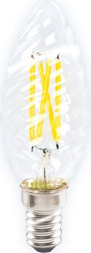 Светодиодная лампочка Ambrella Filament LED C35 6W E14 4200K (50W) 220-240V 202124