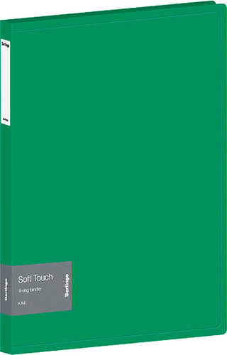Папка для бумаг Berlingo Soft Touch RB4_4D983 (зеленый)
