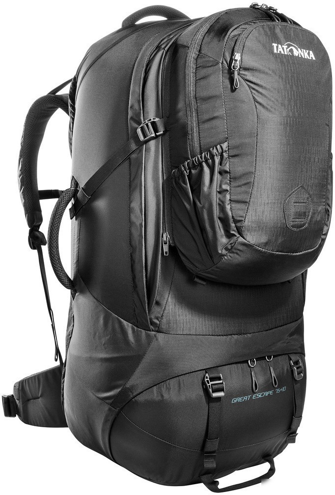 Туристический рюкзак Tatonka Great Escape 75+10 1440.040 (черный)